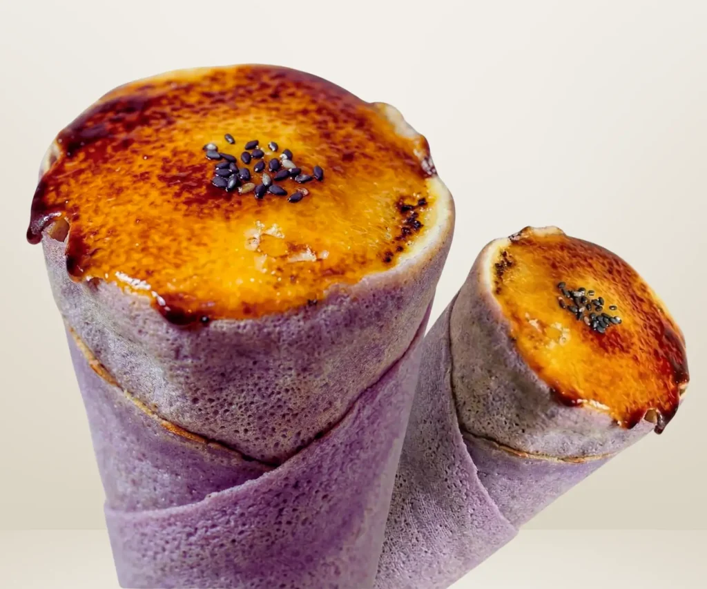 焼き芋アイスブリュレクレープ